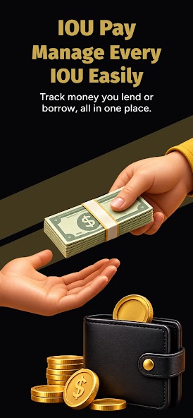 IOU Pay — track money you lend or borrow, all in one place